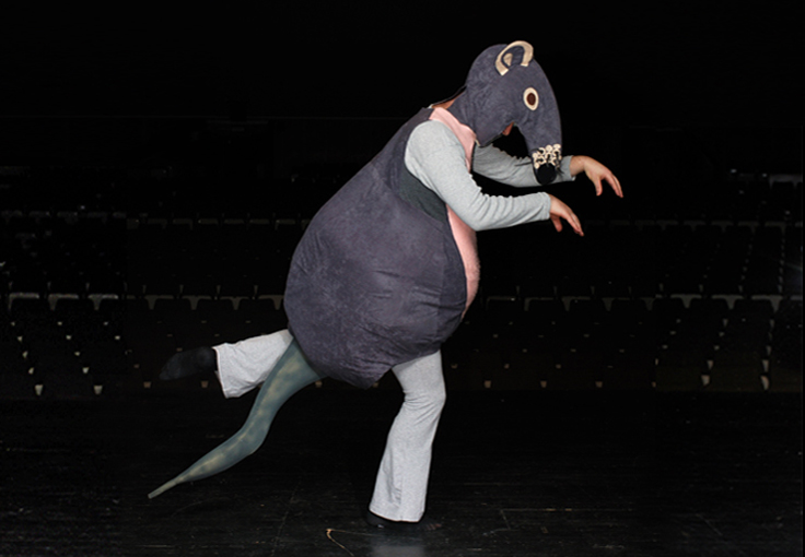 Costumes on stage - Mouse